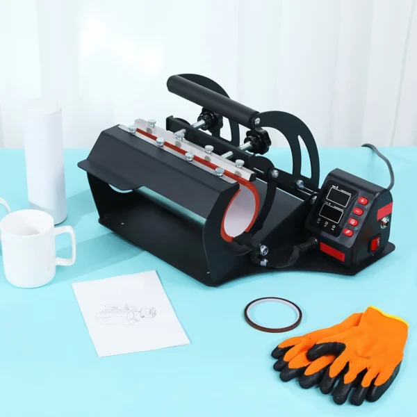 Prensa Cilíndrica 3 en 1 Easy Multifuncional 110v 220v para sublimación - Image 2