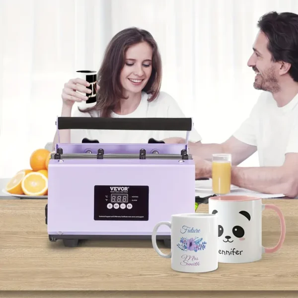 Prensa de calor para vasos Happybuy: Prensa para tazas de 11 a 30 oz - Image 6