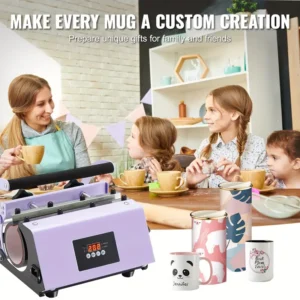 Prensa de calor para vasos Happybuy: Prensa para tazas de 11 a 30 oz