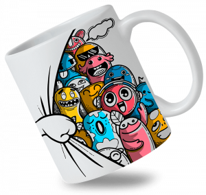 Taza Blanca Sublimada 11Onz